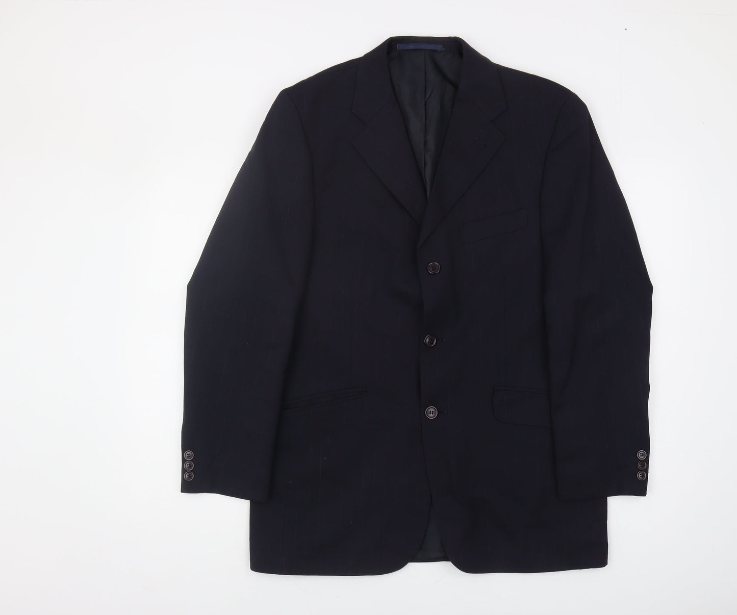 Jeff Banks Men's Blue Blazer 38 Jacket Business Formal