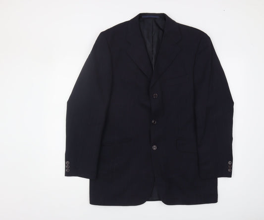 Jeff Banks Men's Blue Blazer 38 Jacket Business Formal