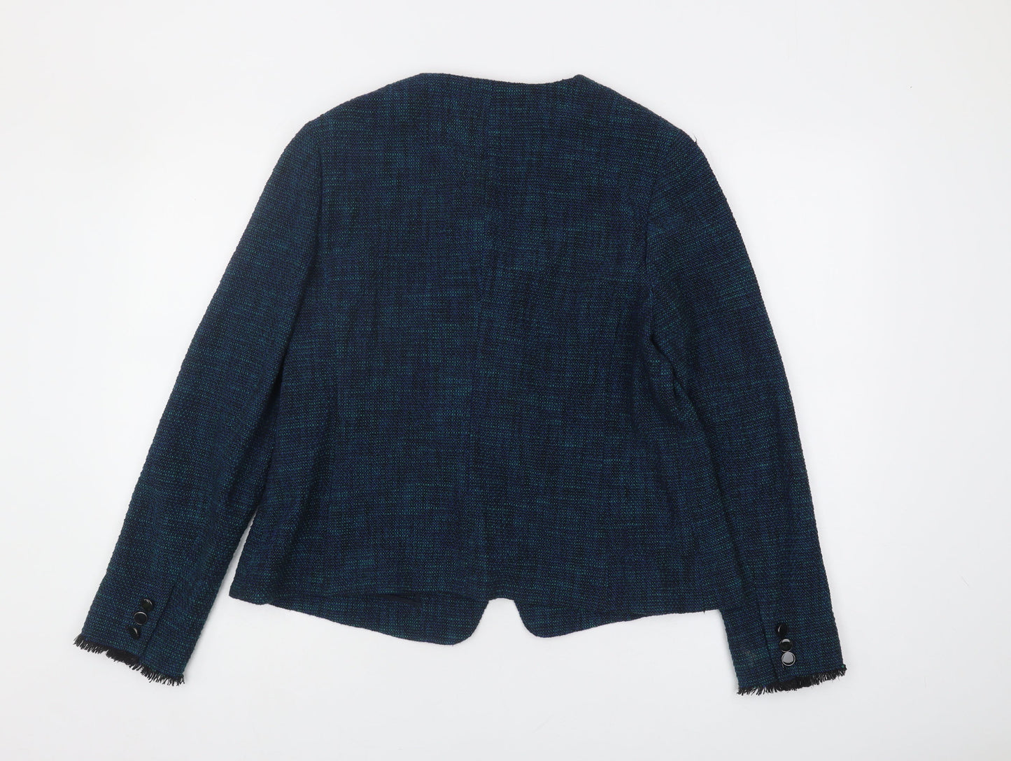 L.K. Bennett Women's Blue Blazer Size 14