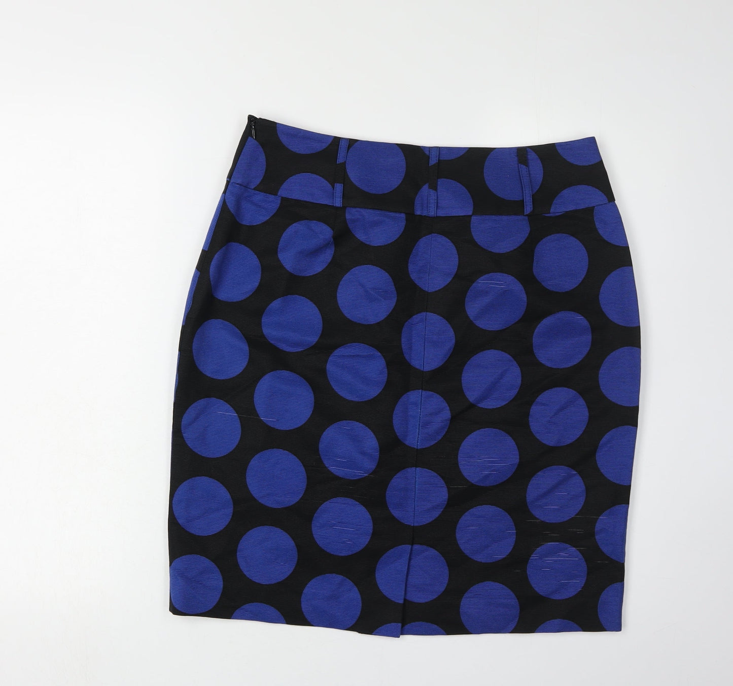 Hobbs Women's Blue Polka Dot Pencil Skirt Size 12