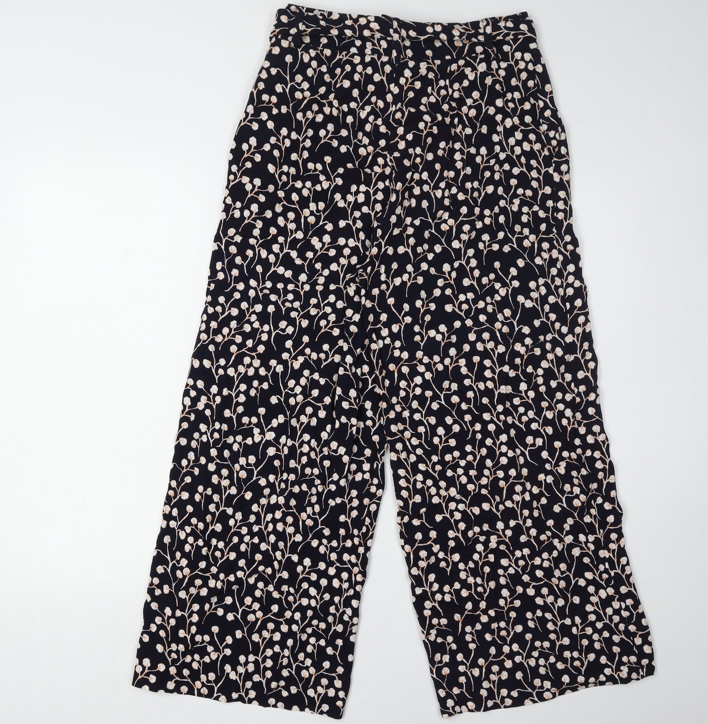 Mint Velvet Women's Multicoloured Floral Trousers Size 8