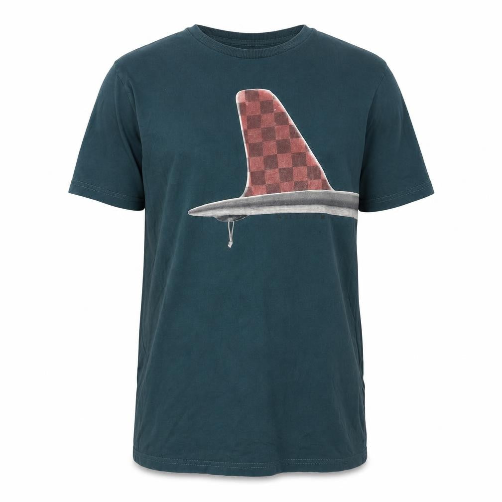 Billabong Womens Green Graphic Print T-Shirt Size 16