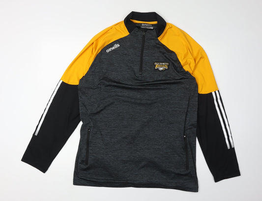 O'Neills Men's Black 2XL Pullover Sweatshirt - Sports Style