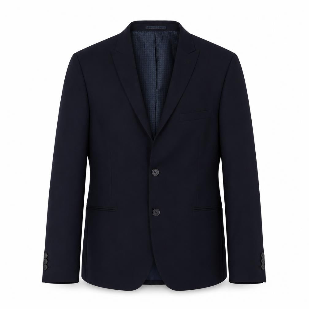 M&S Men's Blue Slim Fit Blazer, Size 42R, Formal Style