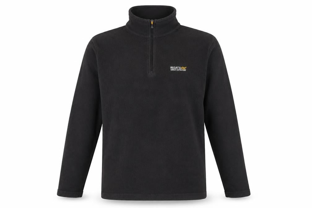 Mens UK M Regular Regatta Black Pullover Sweatshirt