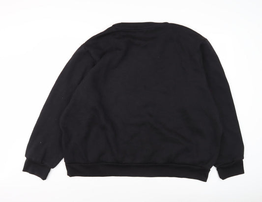 Slazenger Men's Black 3XL Logo Sweatshirt