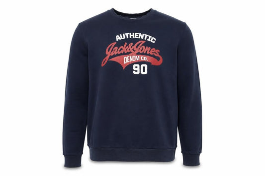 Mens UK XL Regular JACK & JONES Blue Pullover Sweatshirt