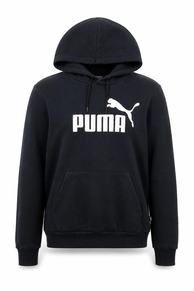 Unisex Adults UK S Regular PUMA Black Pullover Hoodie