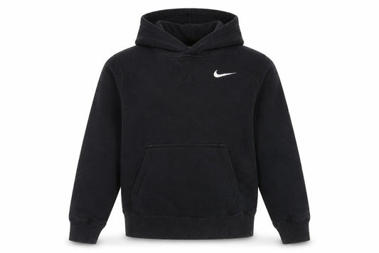 Nike Boys Black Pullover Hoodie - Size S, Logo, Casual