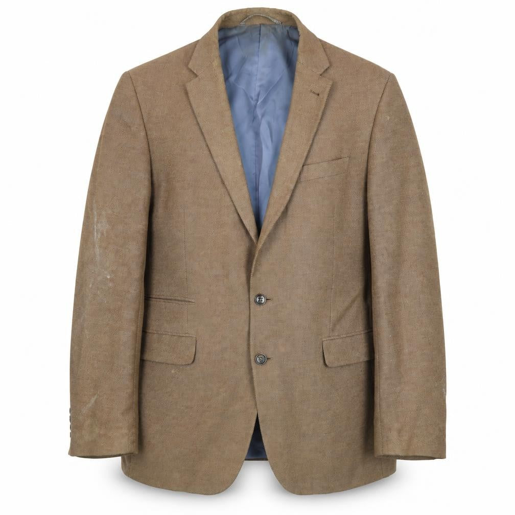 Marks and Spencer Men's Brown Blazer, Size 44L Classic Fit