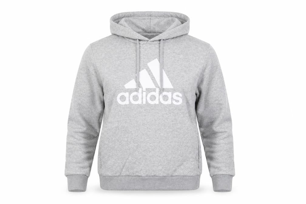 Womens UK M Regular adidas Grey Pullover Hoodie