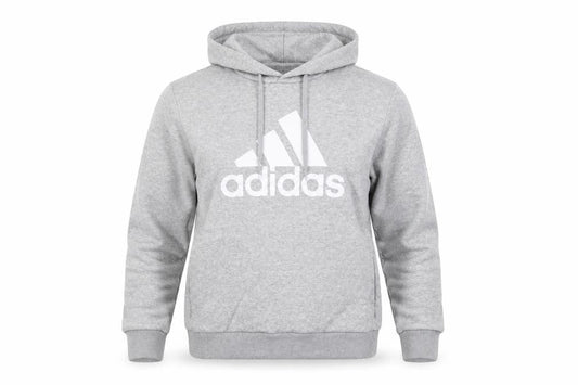 Womens UK M Regular adidas Grey Pullover Hoodie