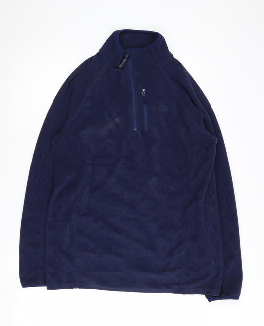 Peter Storm Men's Blue Pullover Fleece Sweatshirt M