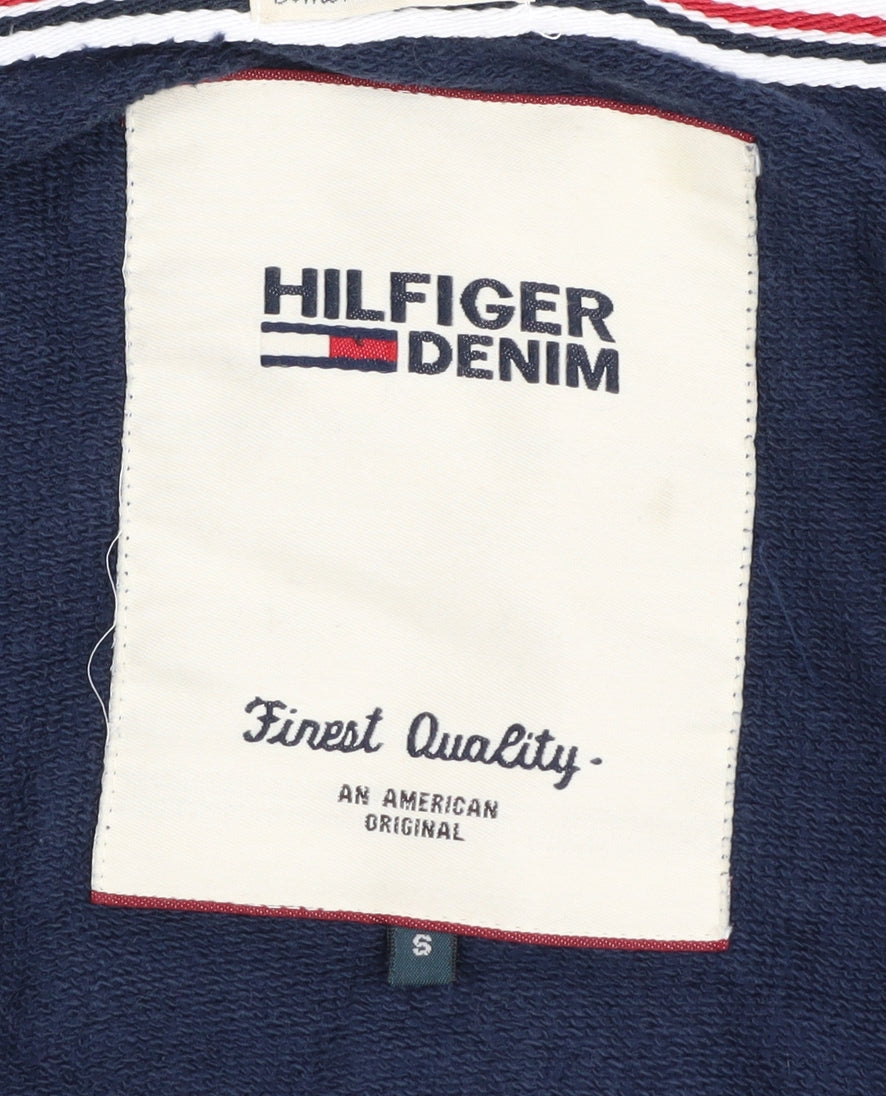 Hilfiger Denim Men's Blue S Full Zip Hoodie