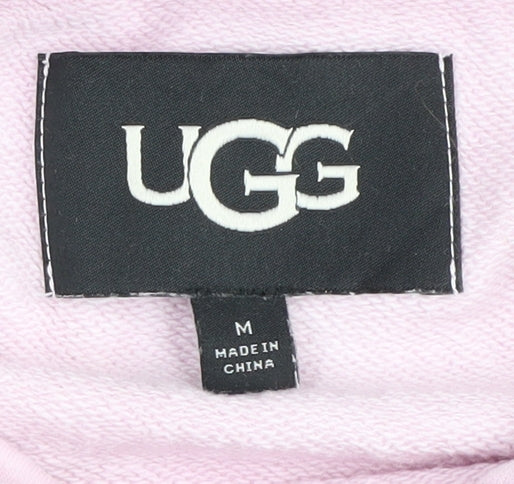 UGG Women's Pink Hoodie, Size M - Casual Comfort