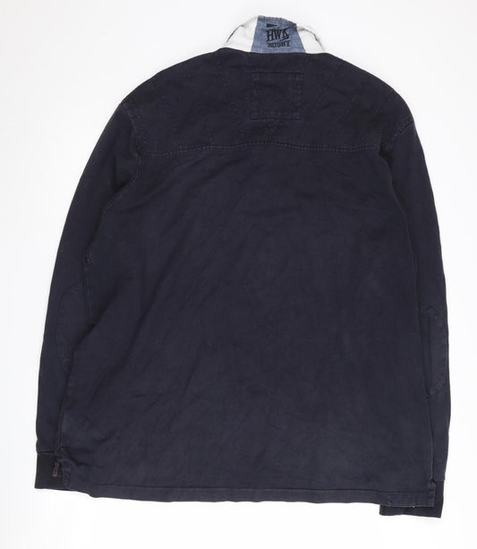 Howick Men's Black 2XL Rugby Sweatshirt