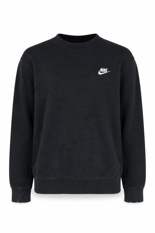Mens UK M  Nike Black Pullover Sweatshirt