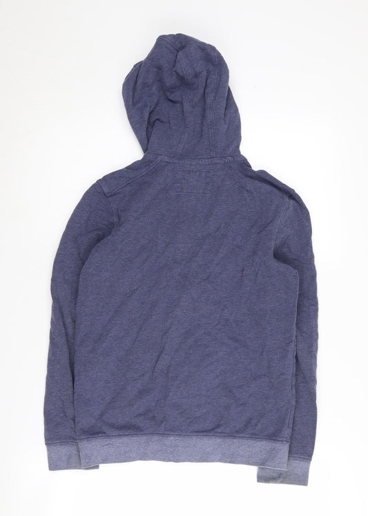 Marks and Spencer Boys Blue Full Zip Hoodie 11-12 Years