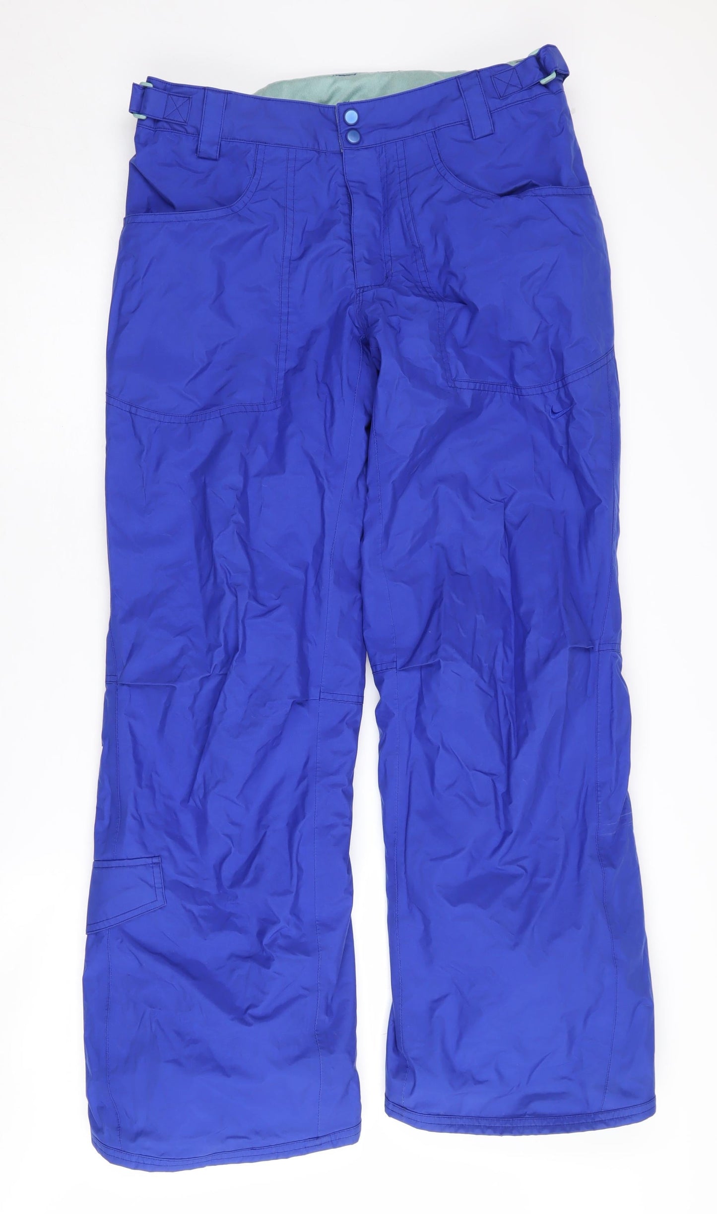 Nike Men's Blue Snow Pants M Insulated Ski Trousers