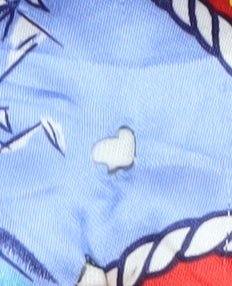 Westbound Women's Red Nautical Bomber Jacket - Size S