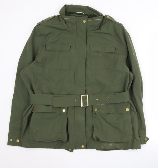 Craghoppers Women's Green Military Jacket Size 16