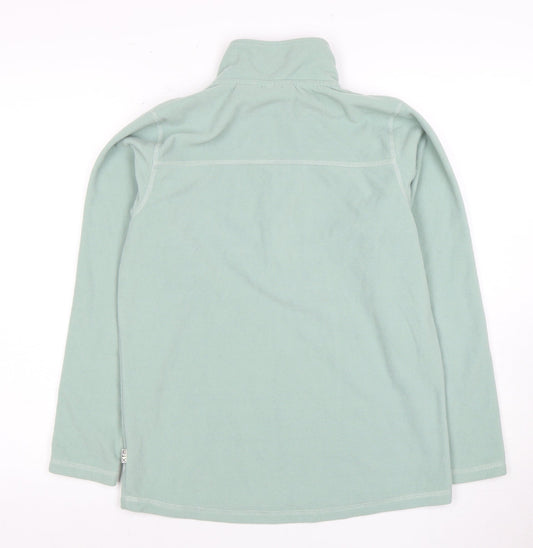 XTM Women's Green 1/2 Zip Sweatshirt Size 10