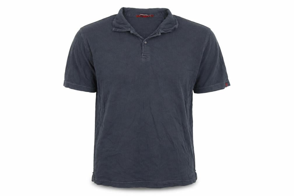 Stuff Men’s Blue Polo Shirt M Short Sleeve Cotton