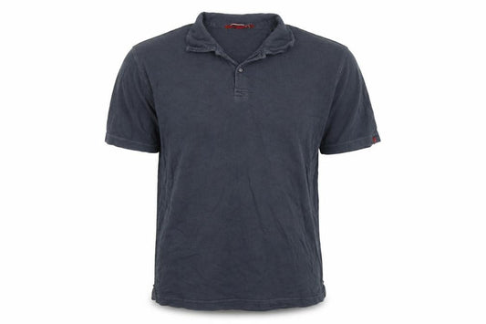 Stuff Men’s Blue Polo Shirt M Short Sleeve Cotton