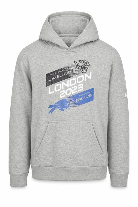 Nike Boys Grey Sports Pullover Hoodie Size 16