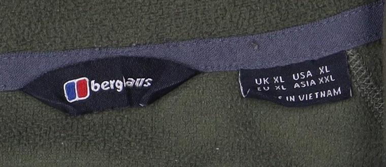 Berghaus Unisex Green Pullover Sweatshirt XL