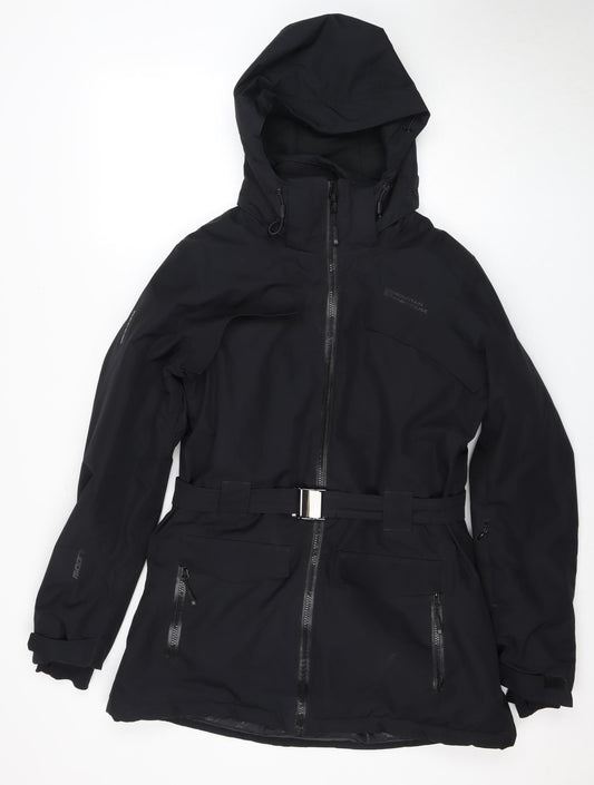 Mountain Warehouse Women's Black Ski Jacket, Size 14, Waterproof