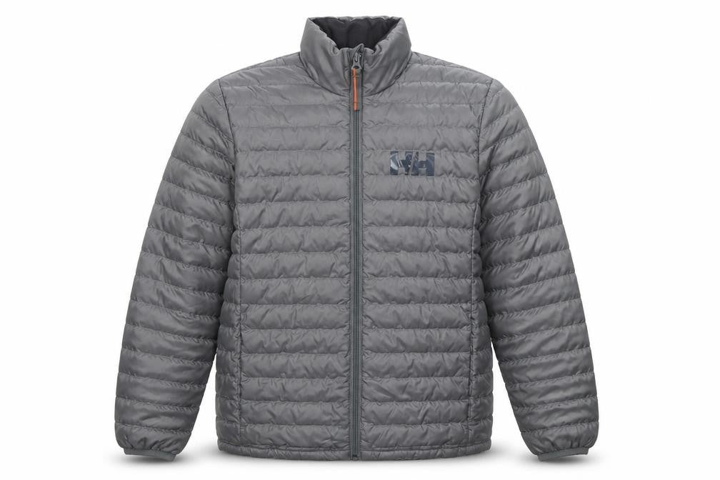 Helly Hansen Boys Grey Puffer Jacket Size 12