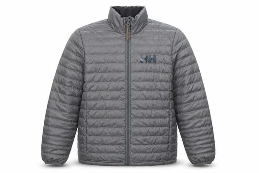 Helly Hansen Boys Grey Puffer Jacket Size 12