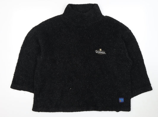Guinness Black Unisex M Sweatshirt, Logo Accent