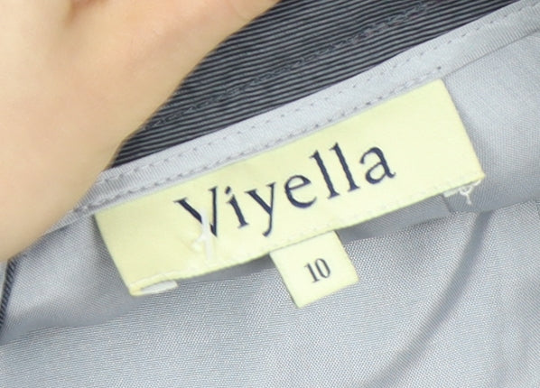Viyella Women's Grey Pencil Skirt Size 10