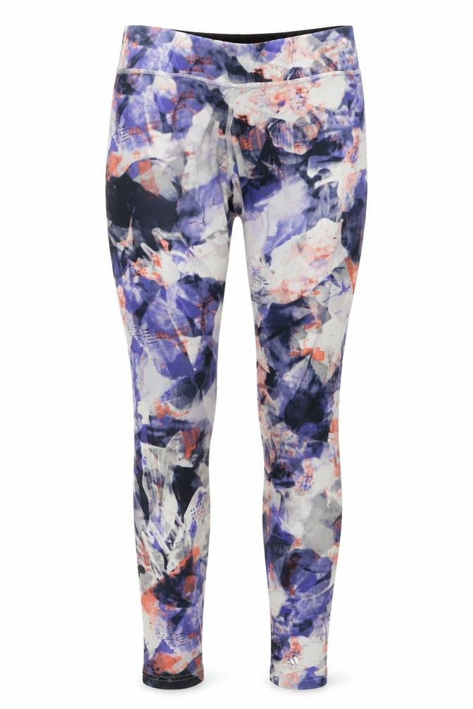 Front view of Adidas Women's Multicoloured S Running Leggings