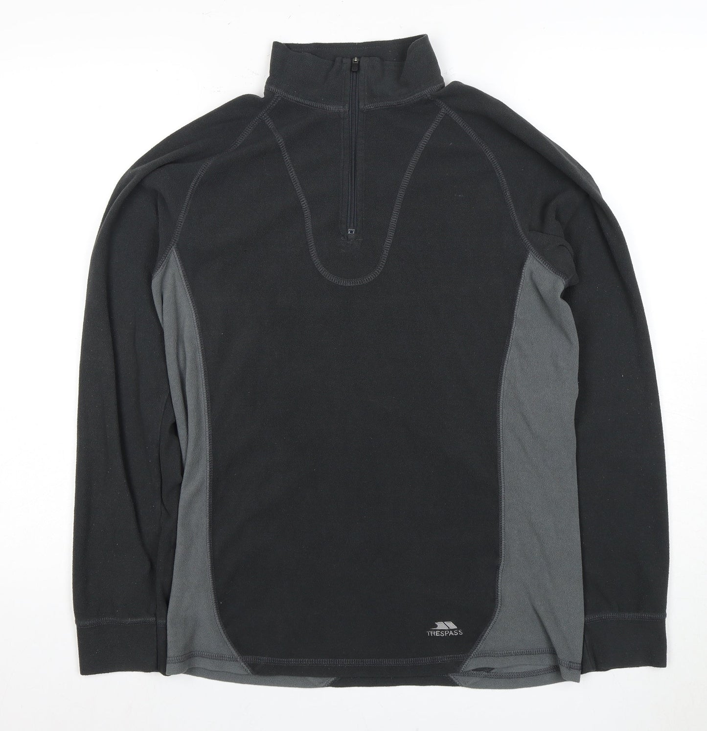 Trespass Unisex Black M Pullover Fleece Sweatshirt