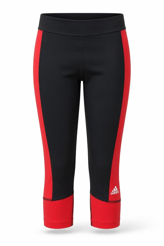 Adidas Women's Black XS Cropped Running Leggings