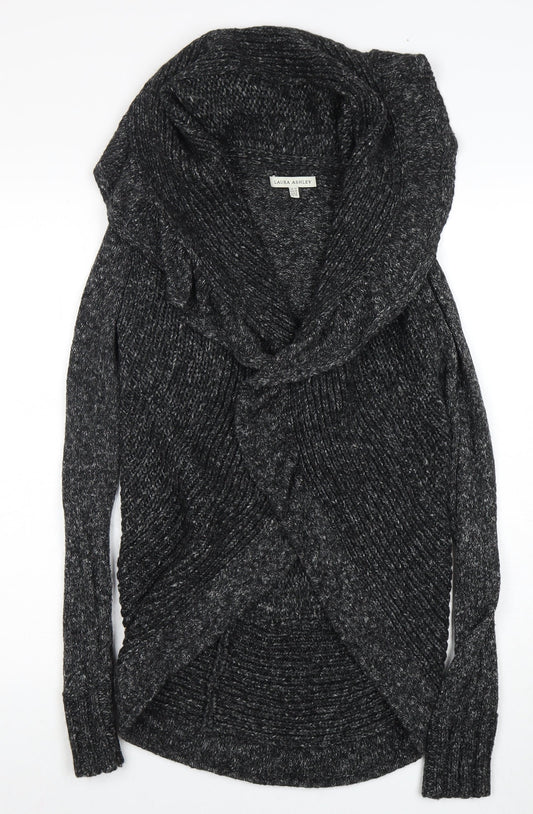 Laura Ashley Women's Black Pullover Jumper Size 10