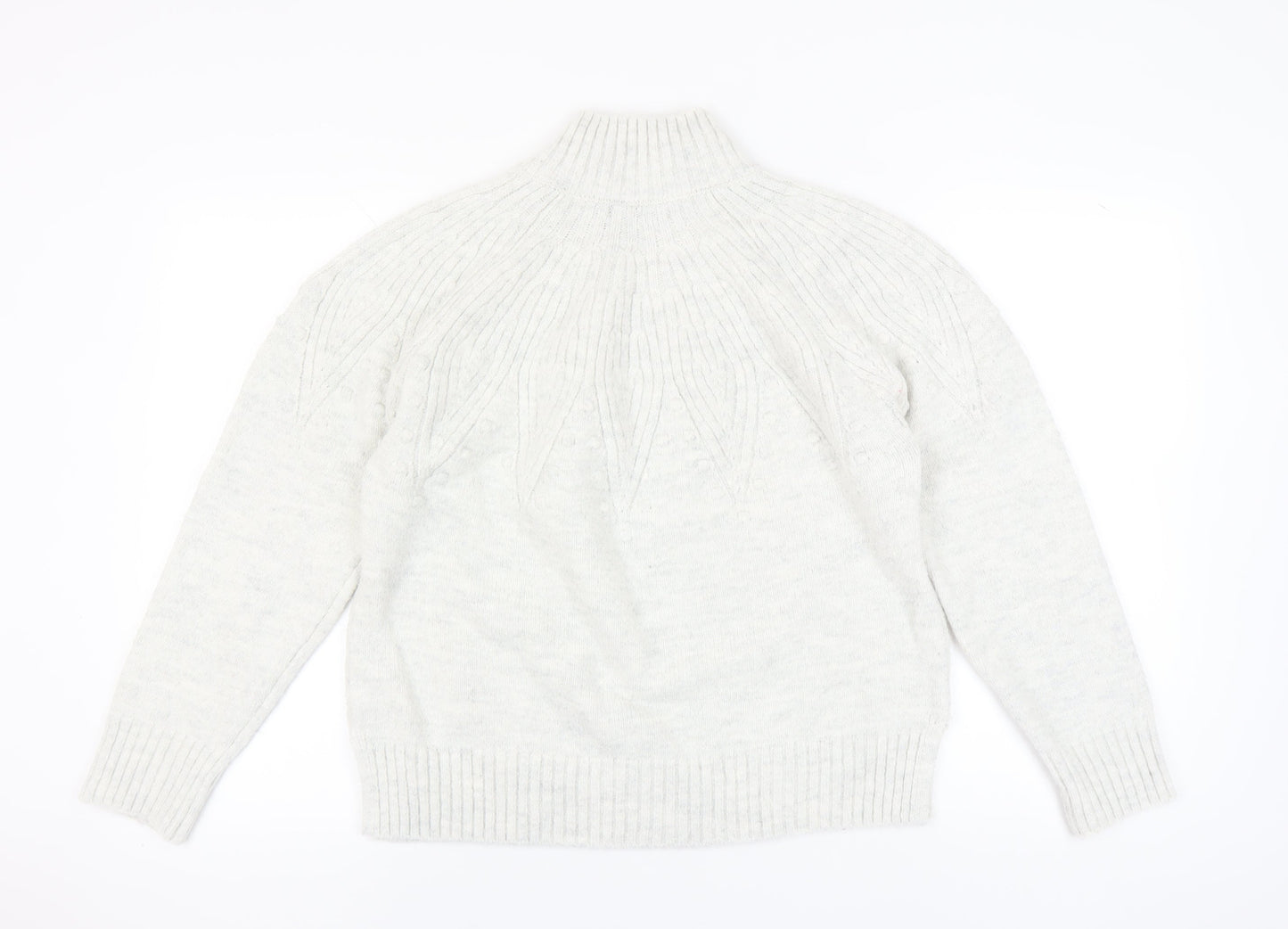 Marks and Spencer Women's White Pullover Jumper - Large