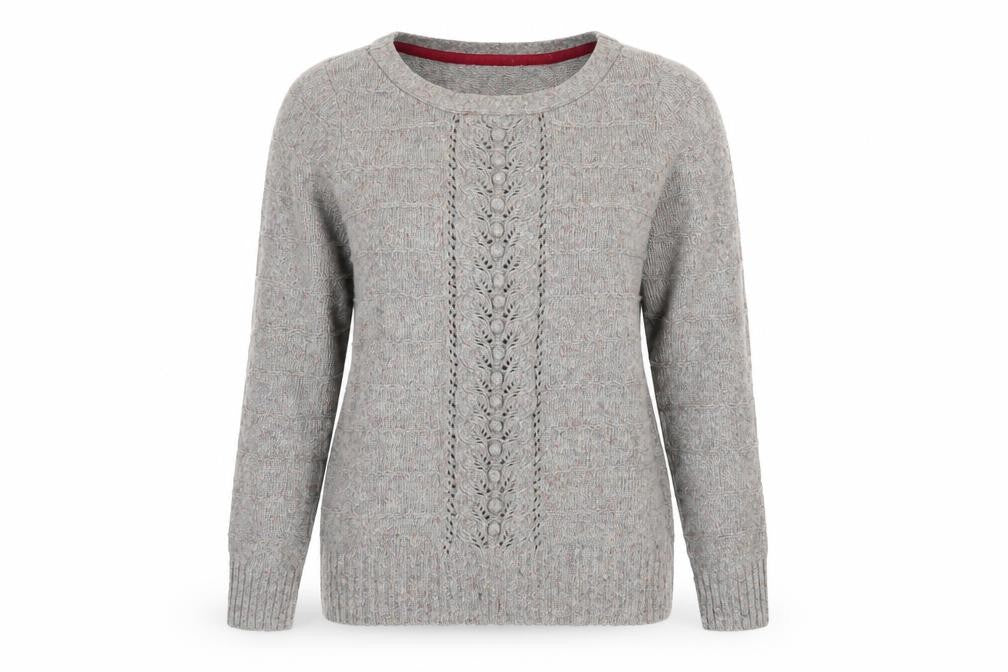 Marks and Spencer Women's Grey Pullover Jumper Size 10
