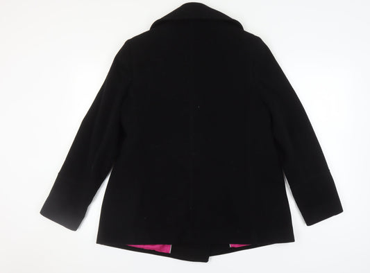 Austin Reed Women's Black Pea Coat Size 18