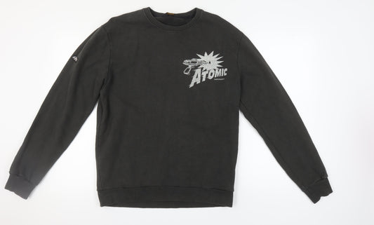 Superdry Men's Black Medium Pullover Sweatshirt