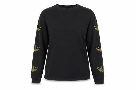 Unisex Adults UK M  adidas Black  Sweatshirt