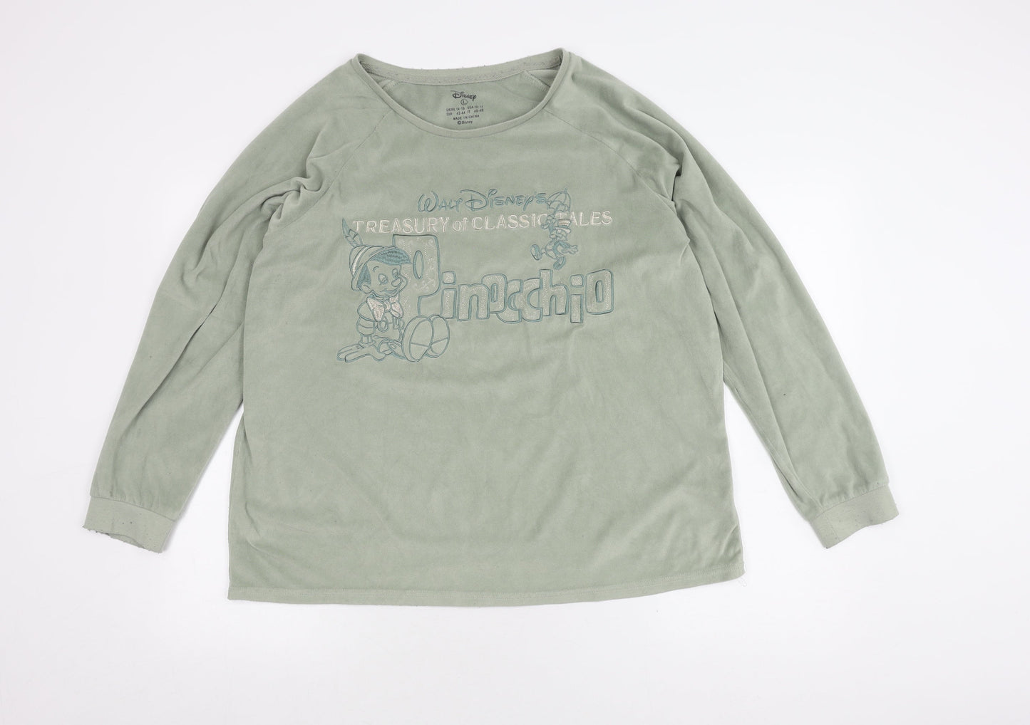 Disney Women's Green Pinocchio Nightshirt - Size 14