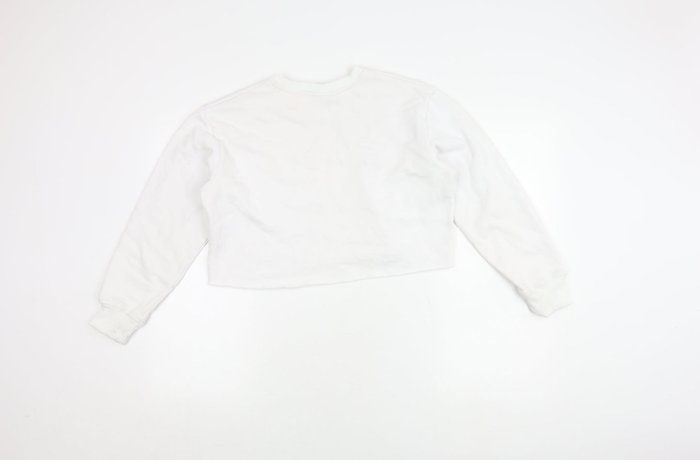Umbro Women's White Pullover Sweatshirt - S, Logo