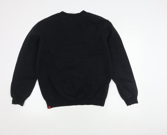 B&C Collection Unisex Black Pullover Sweatshirt M