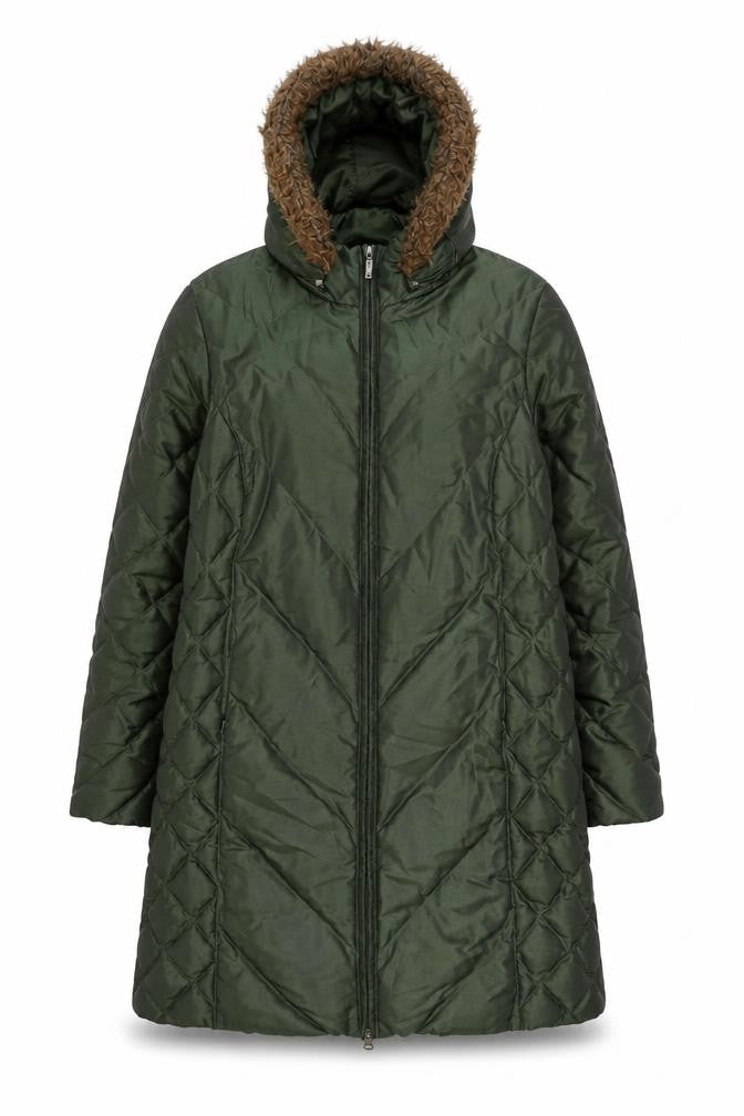 Marks & Spencer Women’s Green Puffer Cape, Size L