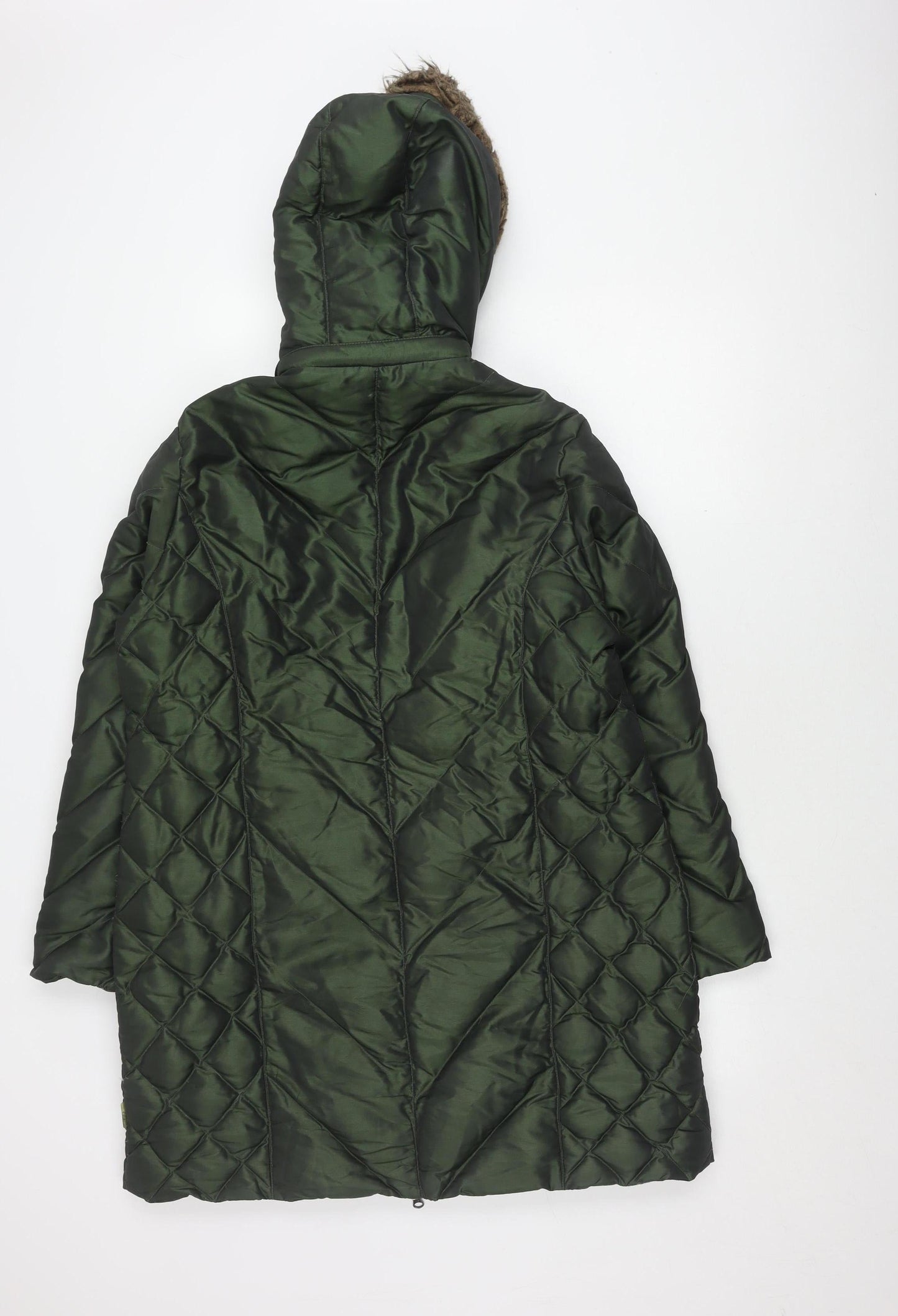 Marks and Spencer Women’s Green Puffer Cape, Size L