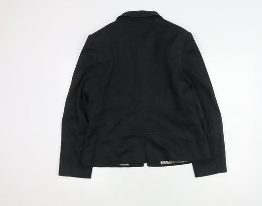 Gianfranco O'Connell Women's Black Jacket Size 16